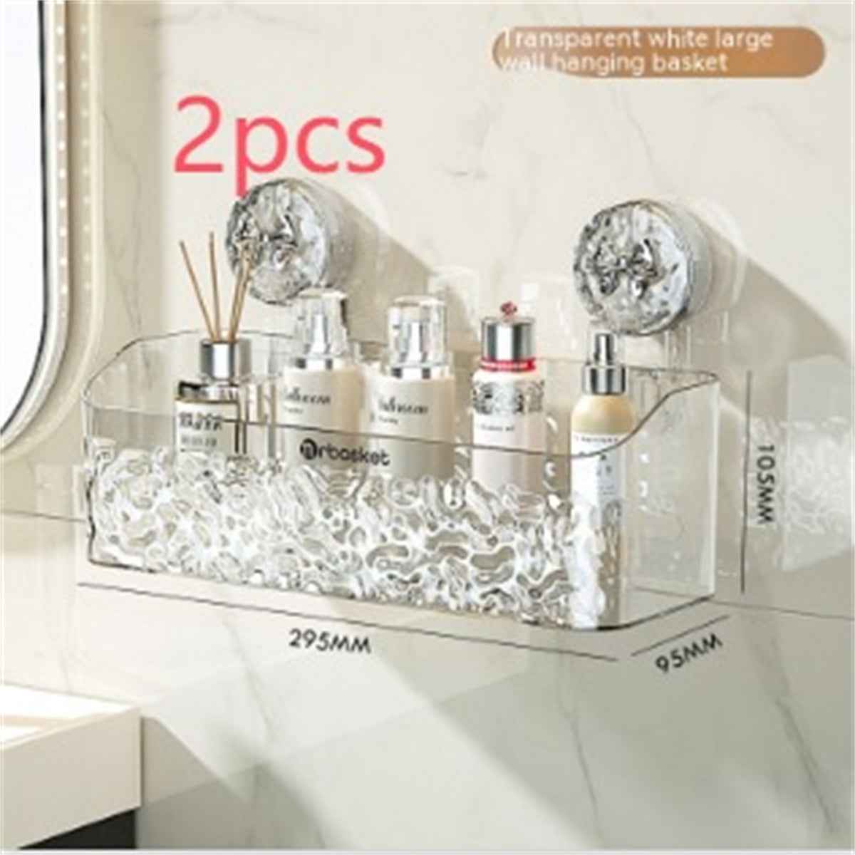 Waste Face Cloth Storage Box Bathroom Wall-mounted Shaver Storage Rack