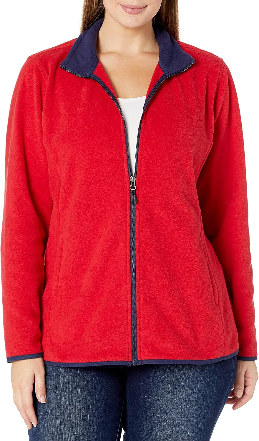 Zimonto - Amazon Essentials Women's Classic-Fit Full-Zip Polar Soft Fleece Jacket (Available in Plus Size) Import Single ASIN Import Multiple ASIN ×Product customization General Description Gallery Reviews Variations Additional details Pr Fleece