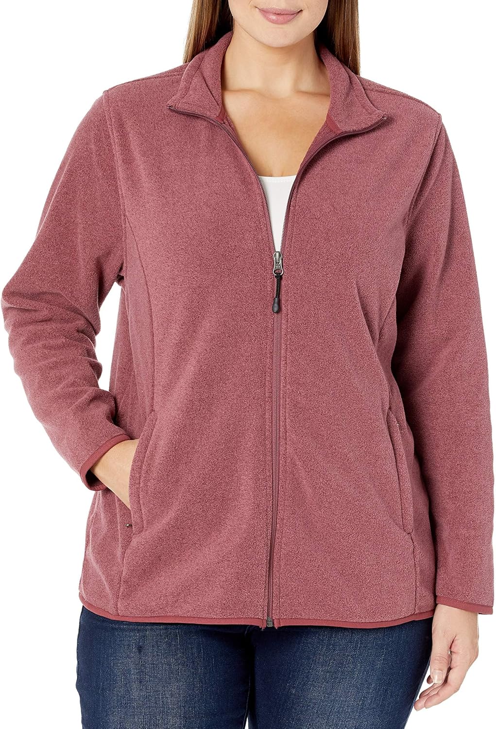 Zimonto - Amazon Essentials Women's Classic-Fit Full-Zip Polar Soft Fleece Jacket (Available in Plus Size) Import Single ASIN Import Multiple ASIN ×Product customization General Description Gallery Reviews Variations Additional details Pr Fleece