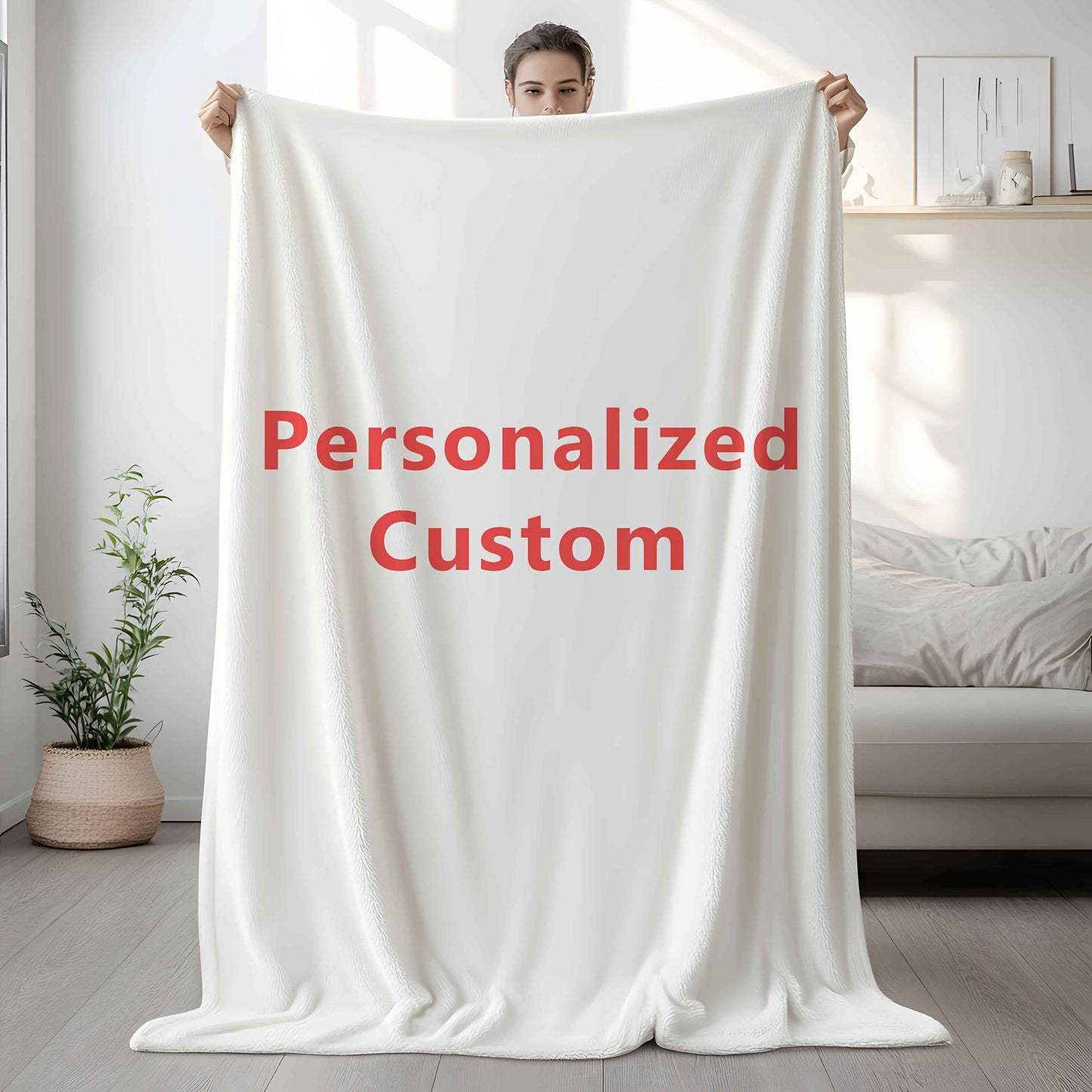 Custom Photo Blanket Cozy Warm Personalized Gift for All