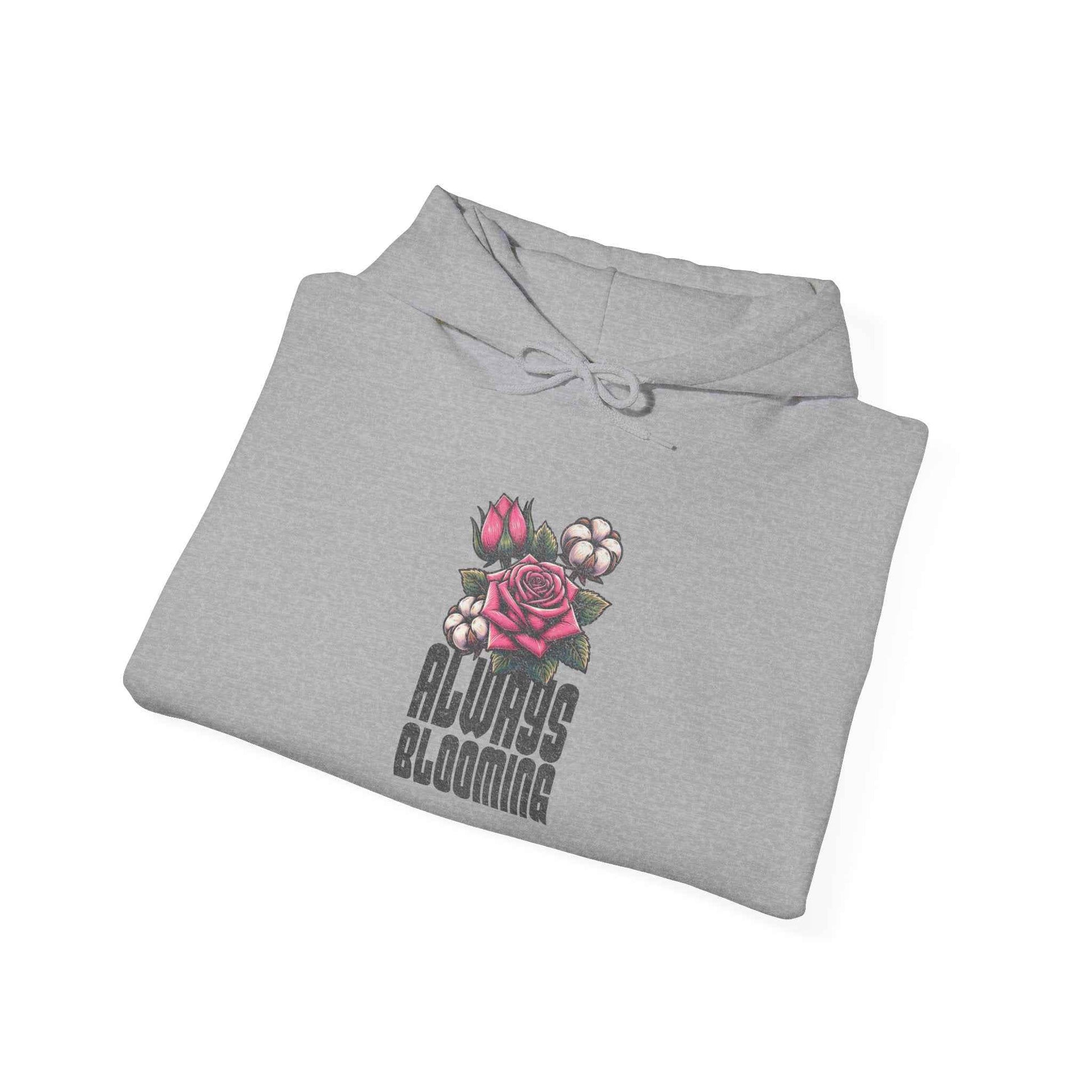 Always Blooming Plant Floral Cartoon Graphic Pullover