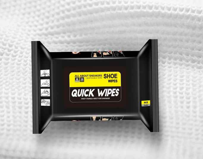 30 pieces of white shoes cleaning wipes