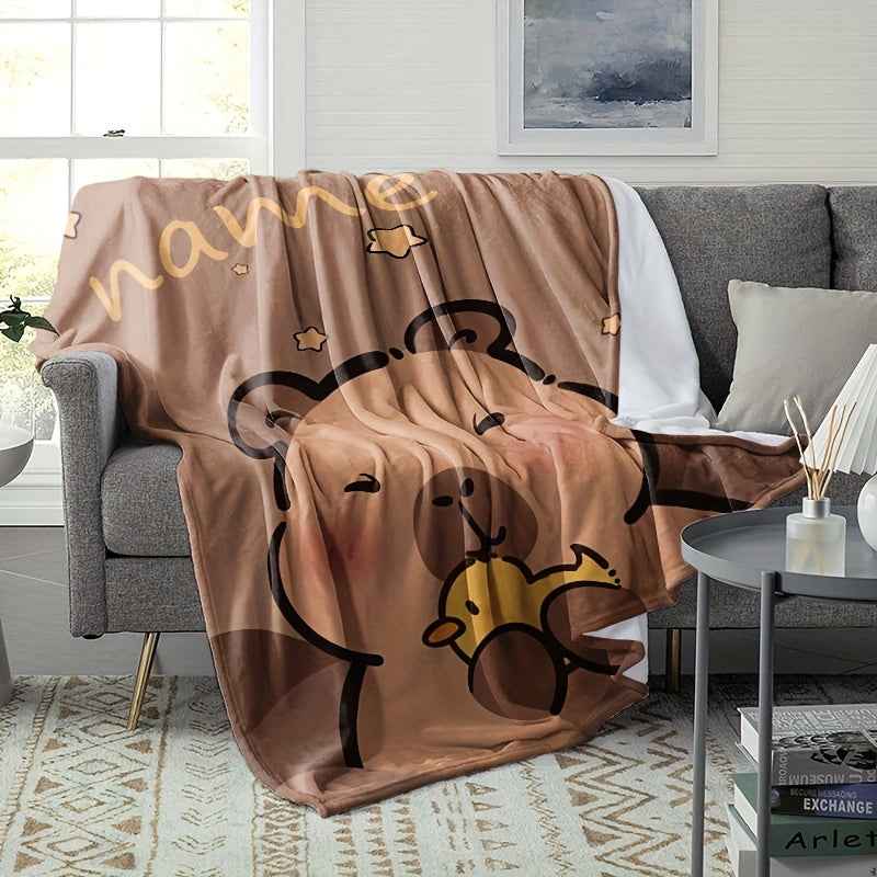 Personalized Capybara Blanket Cozy Soft and Custom Gifts