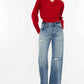 Kancan Distressed High Waist Bootcut Jeans