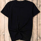 USA Round Neck Short Sleeve T-Shirt