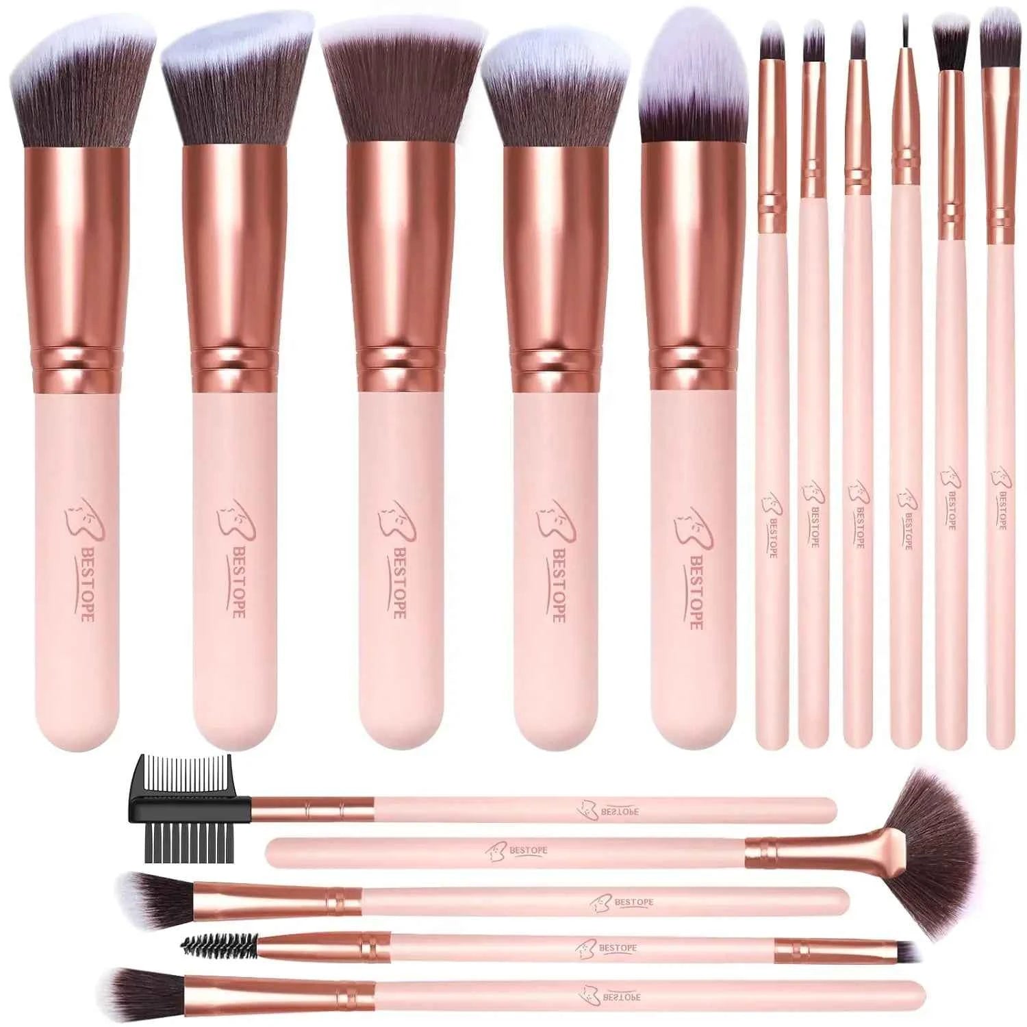 BESTOPE PRO 16Piece Premium Makeup Brush Set