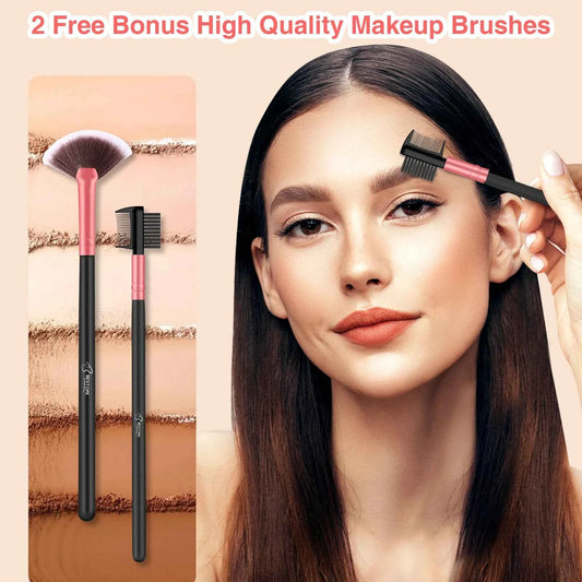 BESTOPE PRO 16Piece Premium Makeup Brush Set