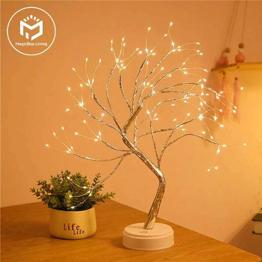 Mini Christmas Tree Night Light Festive Home Glow