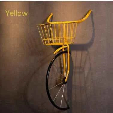 Nordic Bike Decor Wall Art  Functional Racks