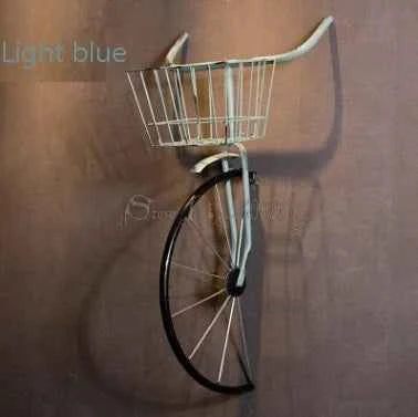 Nordic Bike Decor Wall Art  Functional Racks