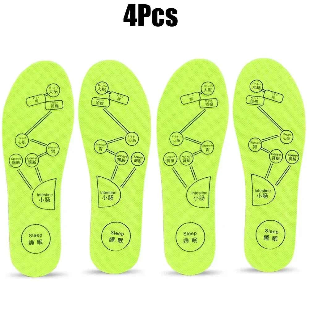 Soft Breathable Acupressure Insoles for Active Feet  Soft Breathable Sports Pads Soft Sweat-absorbing Deodorant Running Insoles