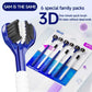 3D UShaped Soft Toothbrush Comprehensive Oral Clean