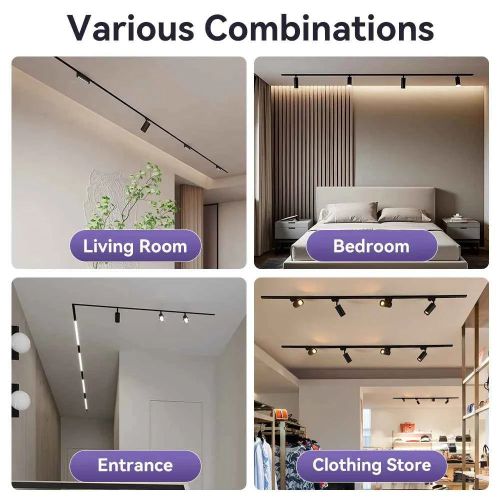 Modern Track Lighting Style  Functionality Indoors