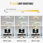 LUVODI LED Chandelier Art Light and Water