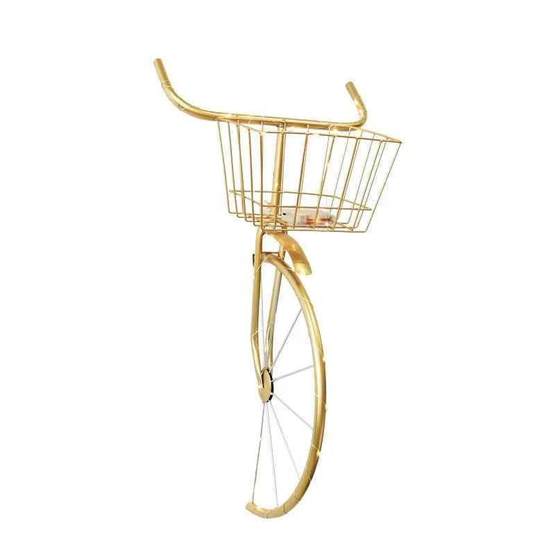 Nordic Bike Decor Wall Art  Functional Racks