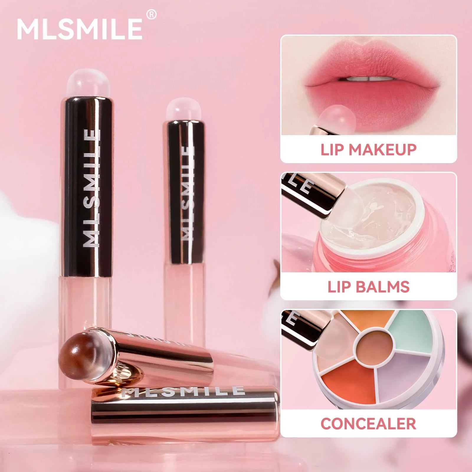 Silicone Lip  Concealer Brush Set Flawless Application