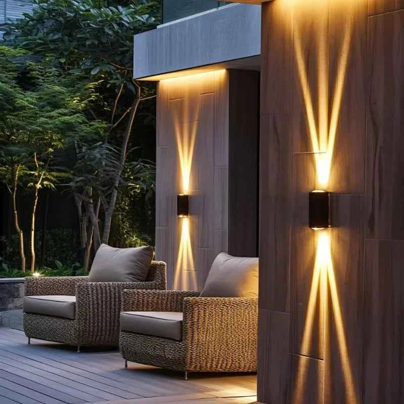 Outdoor Beam Lights UpDown Waterproof Garden Ready
