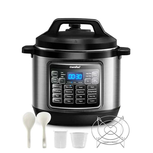COMFEE 8qt MultiFunction Electric Pressure Cooker