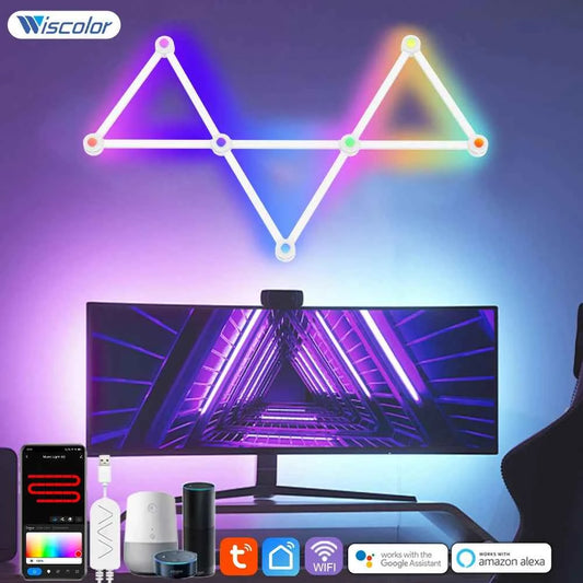 Wiscolor Smart RGB Wall Light Music  Atmosphere