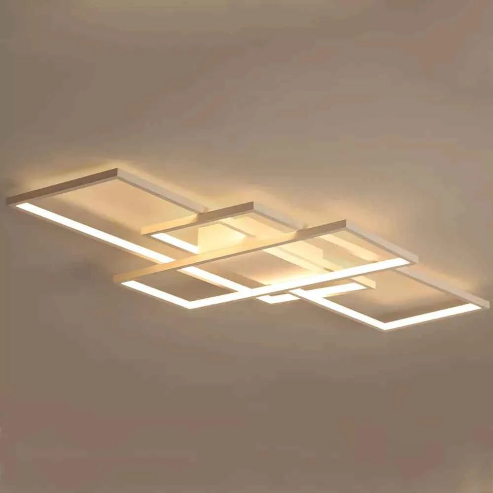 Modern LED Ceiling Light RemoteControlled Brilliant Illumination