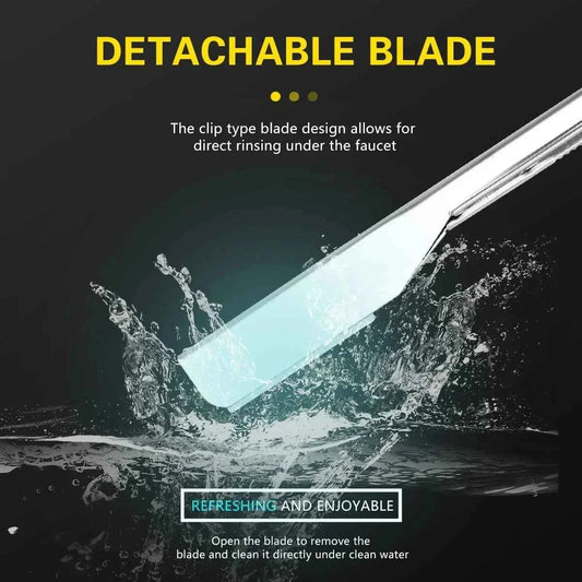 Professional Stainless Steel Straight Edge Barber Razor Kit