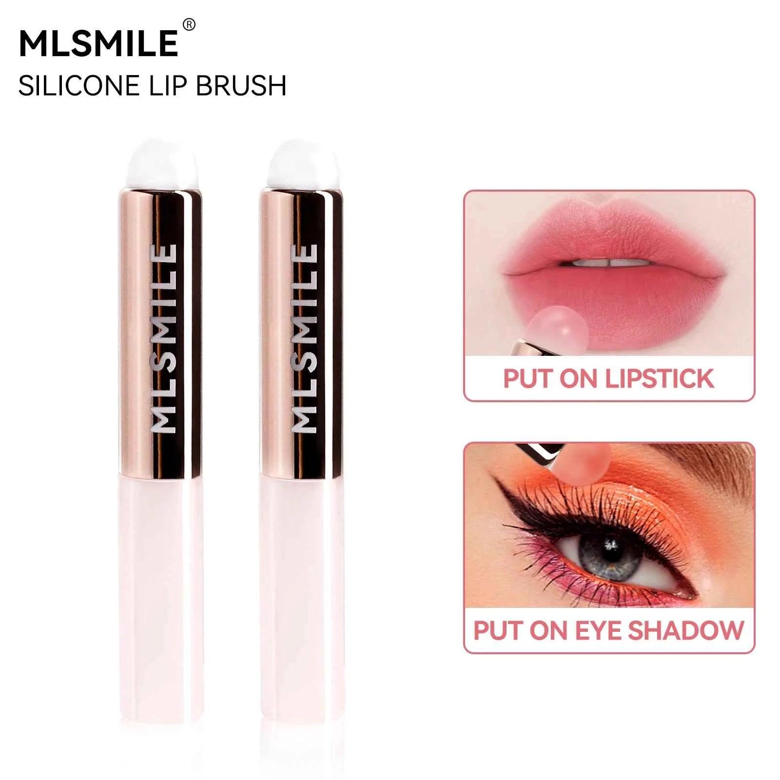 Silicone Lip  Concealer Brush Set Flawless Application