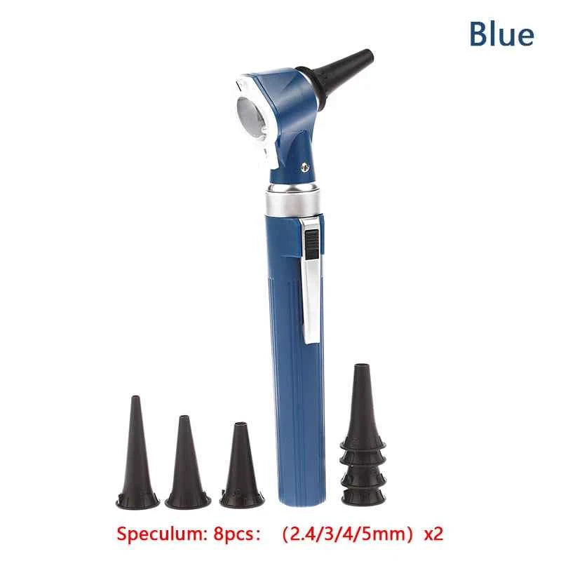 Portable Medical Otoscope Diagnostic Kit with LED  8 Tips