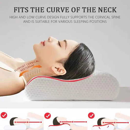50x30cm Breathable Memory Foam Pillow Supportive Comfort