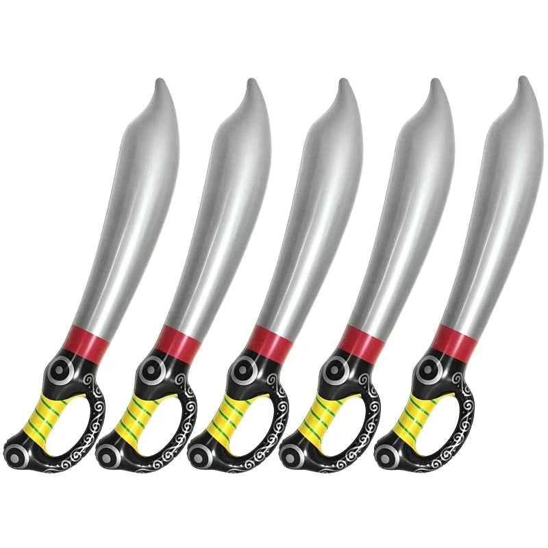 Inflatable Pirate Swords Party Favors Cosplay  Fun