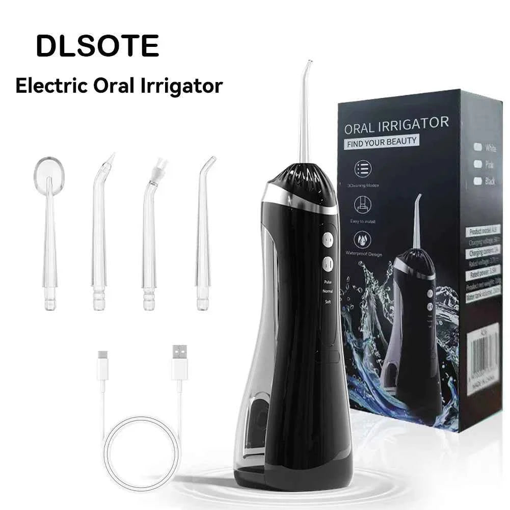 Rechargeable Portable Water Flosser Cleaner Brighter Smile