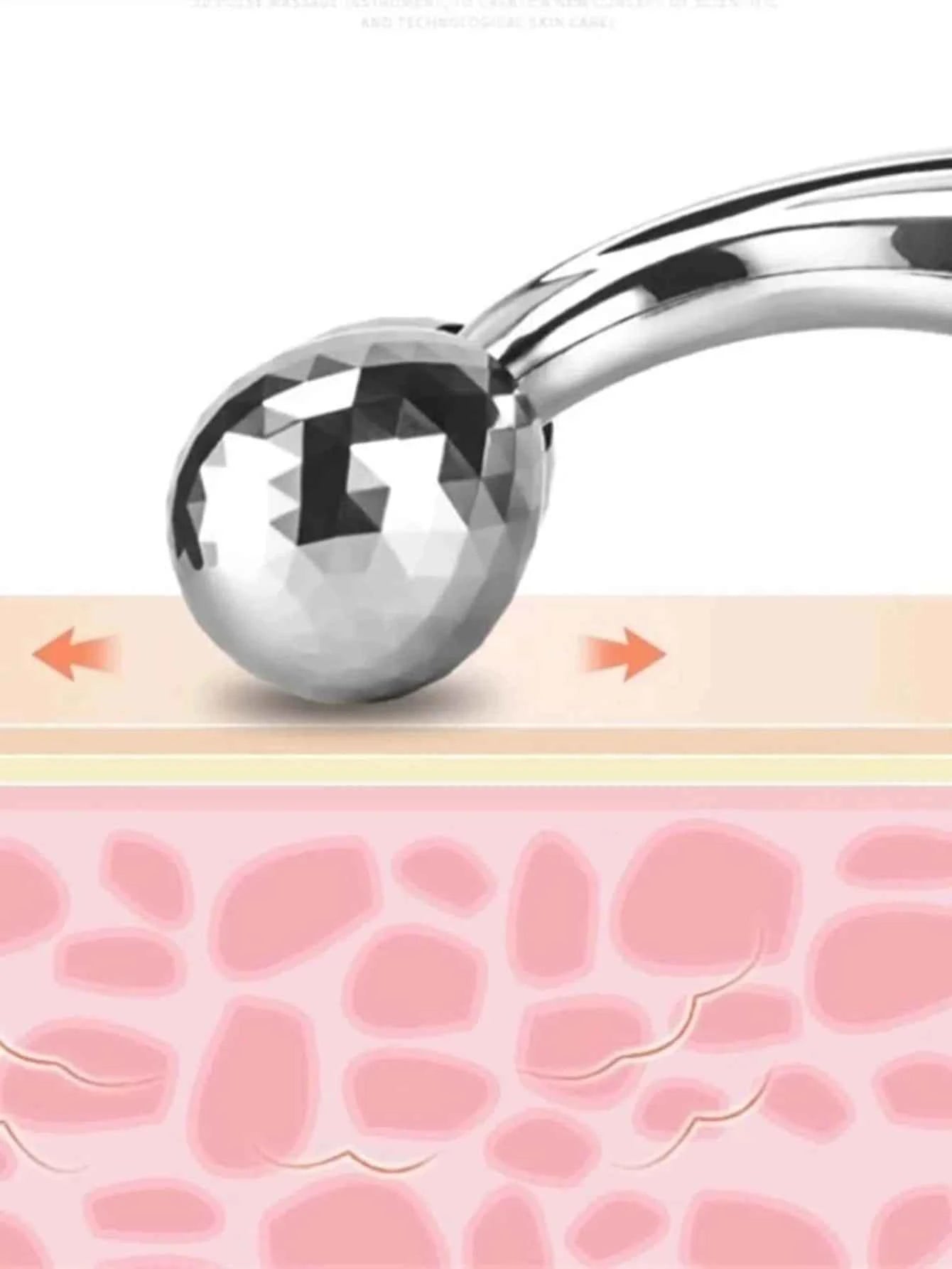 3D Facial Roller Massager Lift Tighten Rejuvenate Skin