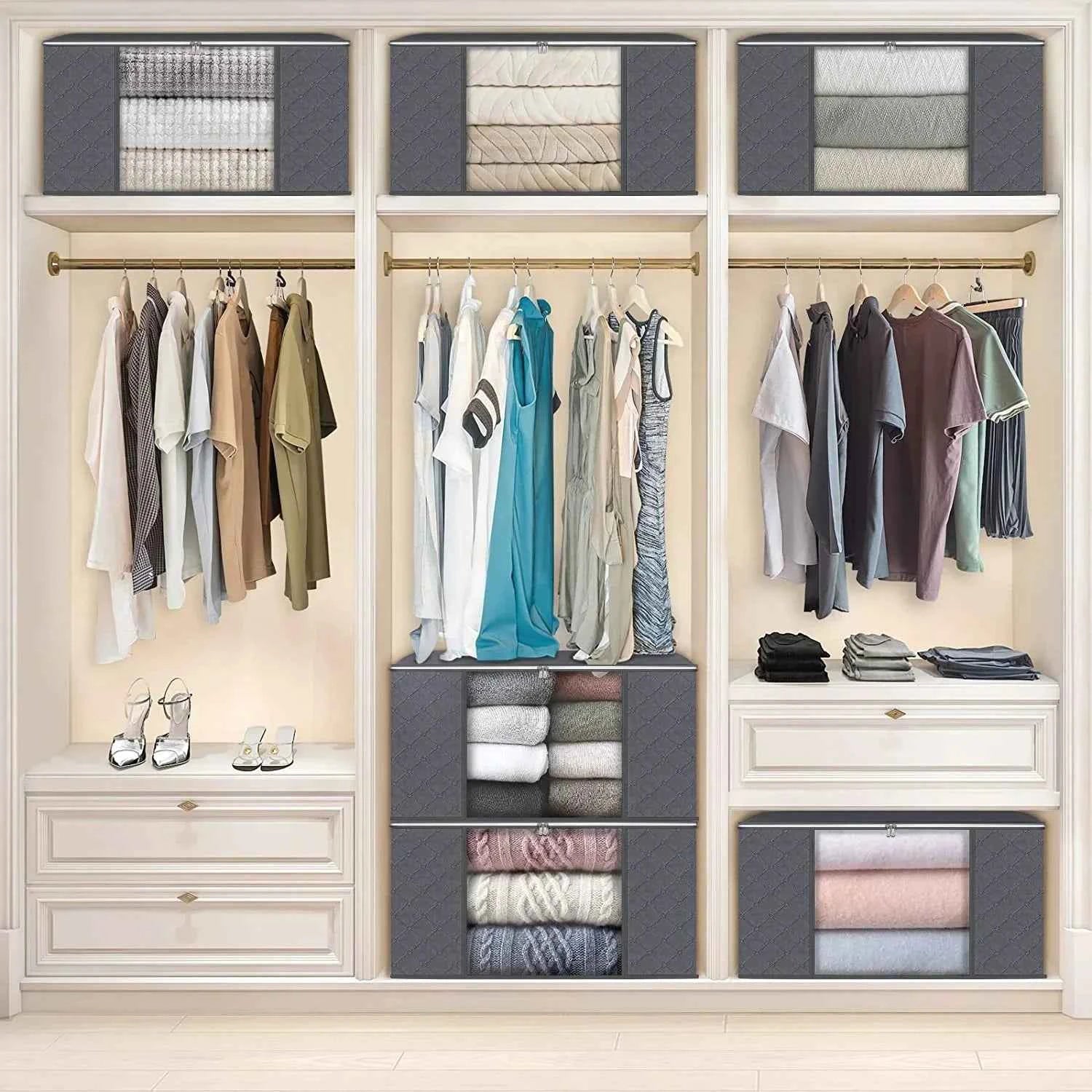 Large Foldable Clothes  Blanket Storage Bags