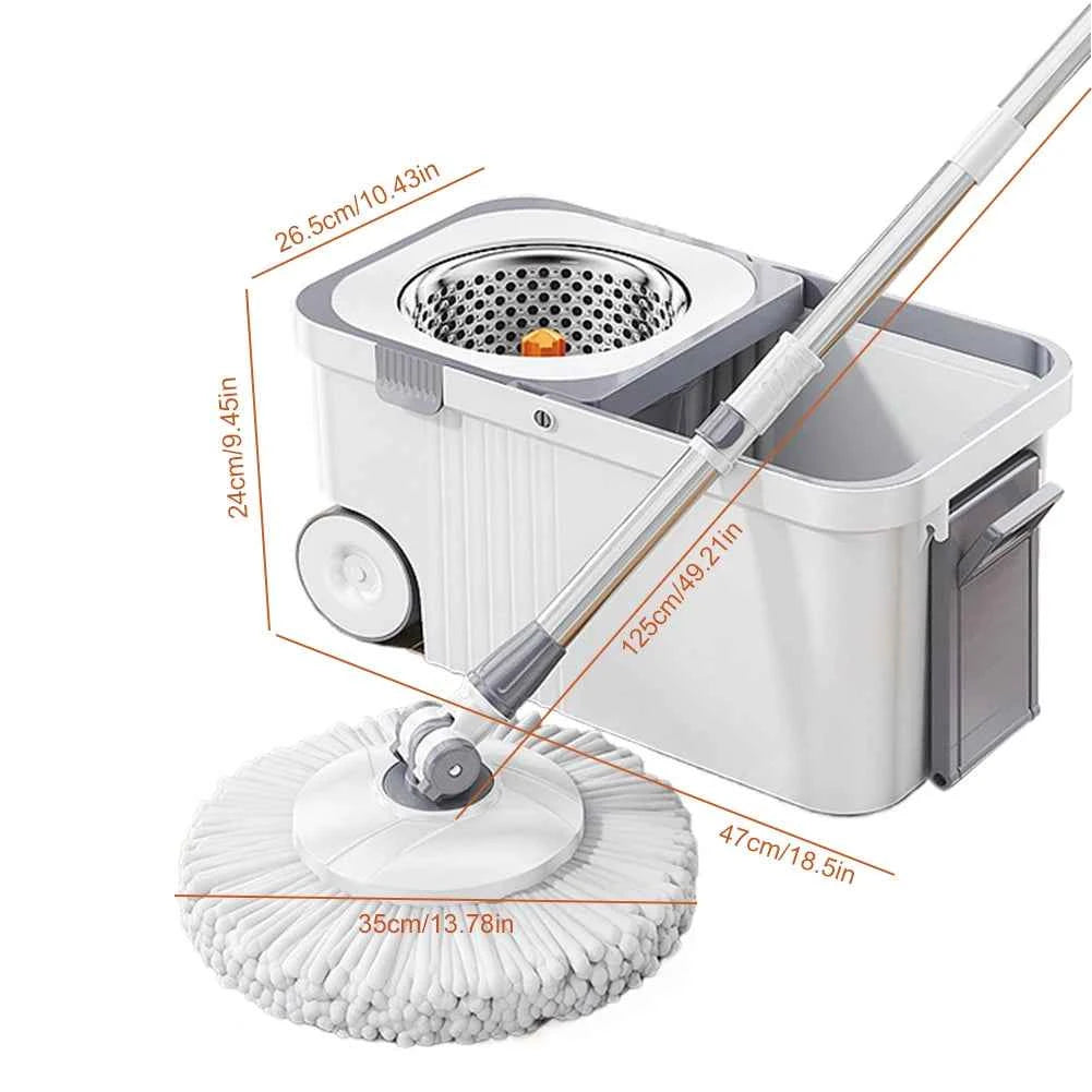 Effortless 360 Spin Mop for Sparkling Clean Floors