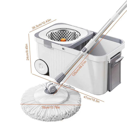 Effortless 360 Spin Mop for Sparkling Clean Floors