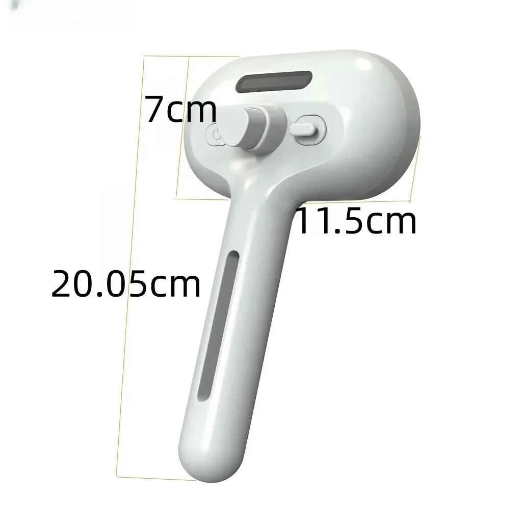 FurEase Comb – Spray, Comb, Shed-Free! Dimensions of the detangling comb for animals shown, emphasizing its compact and practical design.
