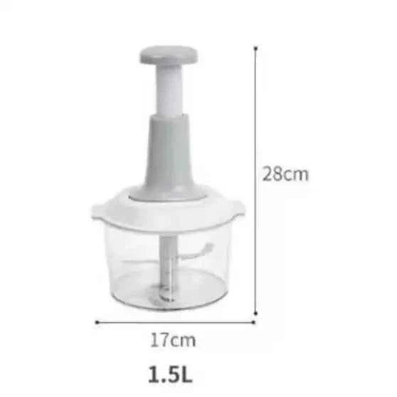Zimonto Manual Food Chopper - Quick Vegetable Mince, Stir, and Whisk for Easy Meal Prep