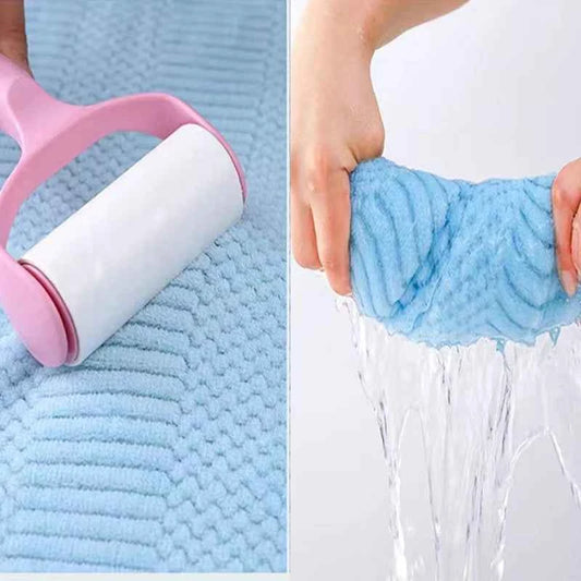 Coral Velvet Towel Set Soft Absorbent Luxurious Home Spa
