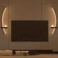 Modern Orb Wall Sconces Plugin Arc Lamps