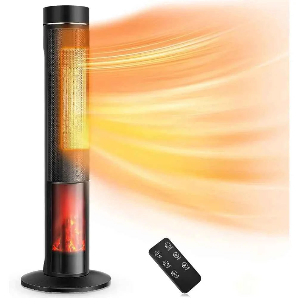 3D Flame Space Heater Powerful Safe and Controllable