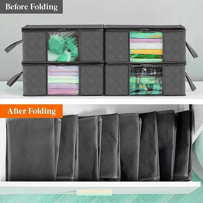 Large Foldable Clothes  Blanket Storage Bags