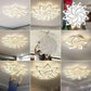 Modern Acrylic LED Ceiling Light Elegant Interior Lighting