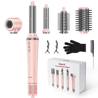 5in1 Hair Styler Dry Curl Straighten Shine