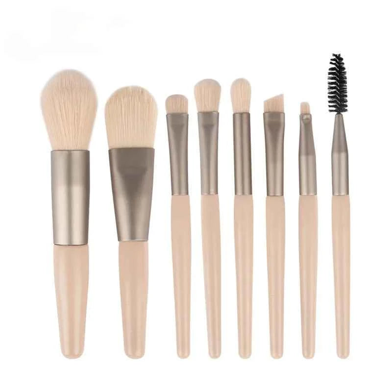 Pro Pink Makeup Brush Set Beauty at Your Fingertips