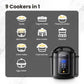 COMFEE 9in1 Electric Pressure Cooker Effortless Meals