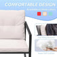Cozy Wicker Bistro Set Relax on Your Patio
