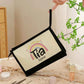 Yo Soy La Tia Loca De PABLITO Custom Name Clutch Color Block Fashion Storage Pouch with Zipper Travel Makeup Bag Organizer Gift