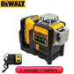 Dewalt DW089LG 12 Lines Professional Laser Level Green Beam Line 12V Lithium Battery 360 Horizontal Vertical Cross Outdoor Tools
