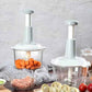 Zimonto Manual Food Chopper - Quick Vegetable Mince, Stir, and Whisk for Easy Meal Prep