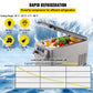 VEVOR 35L Car Refrigerator Compressor Portable Small Refrigerator Car Freezer Mini Electric Cooler for Driving Travel Outdoor