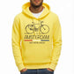Amsterdam Bike Fleece Hoodie Comfy Multicolor Streetwear